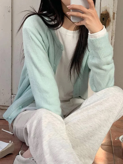 butter hairy cardigan (pre-order)