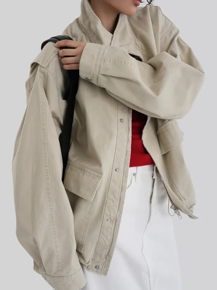 zac washed cotton jumper