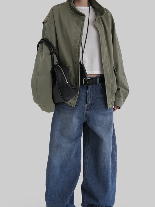 zac washed cotton jumper