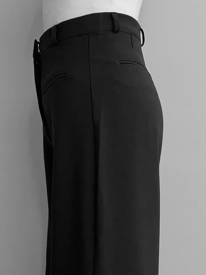 mirella boot-cut slacks
