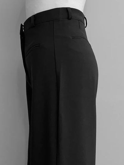 mirella boot-cut slacks