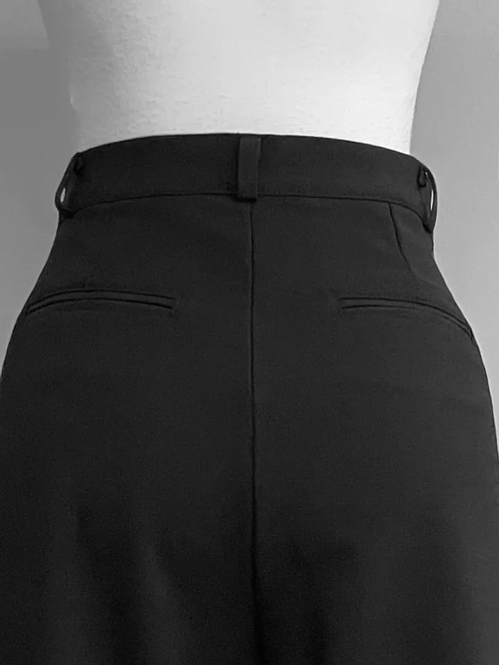 mirella boot-cut slacks