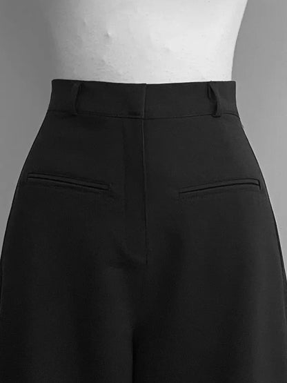 mirella boot-cut slacks