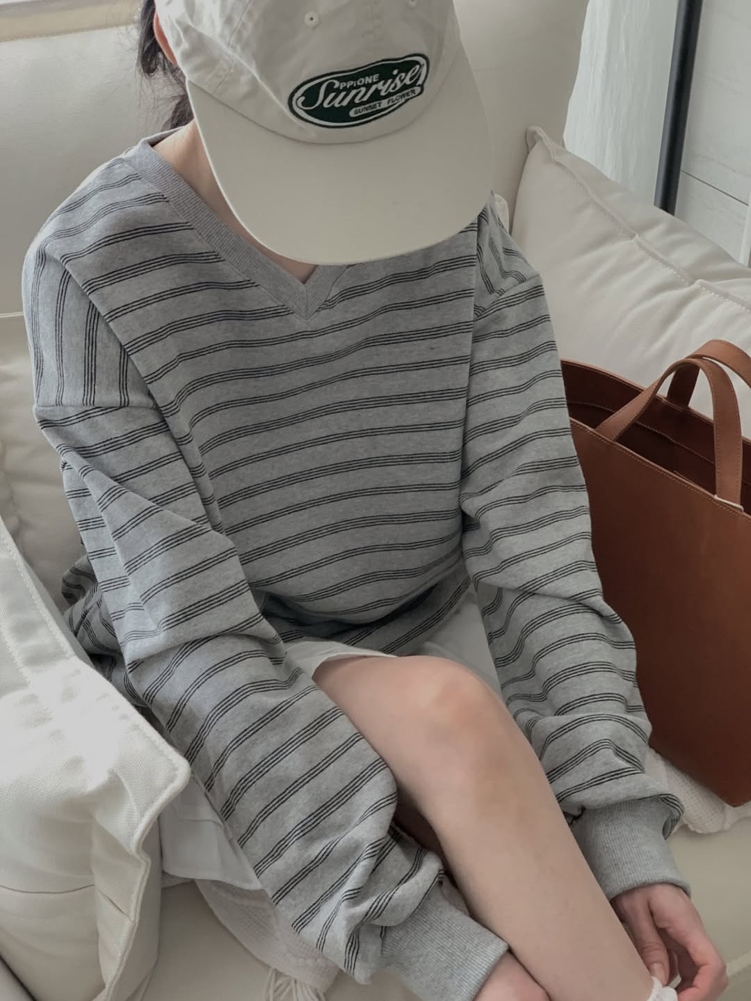 lune striped top