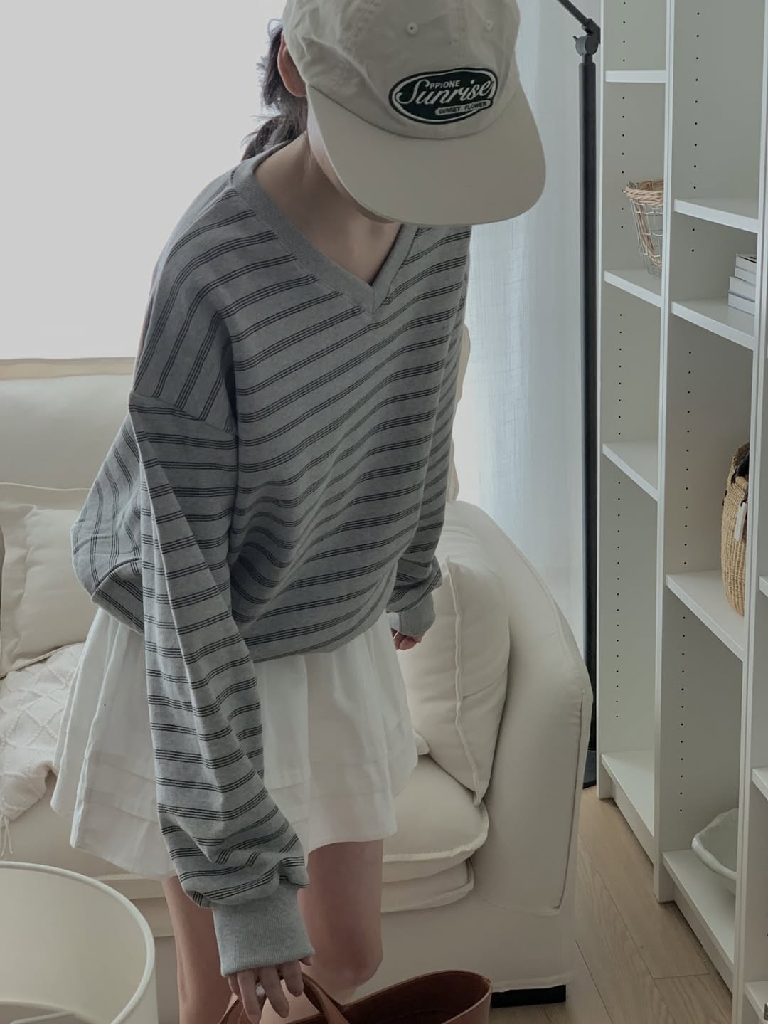 lune striped top