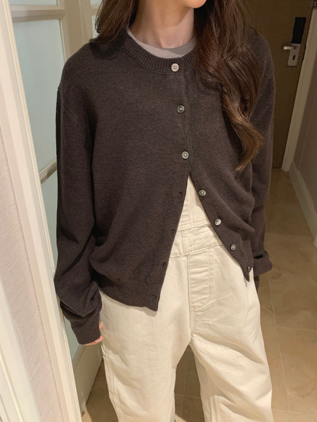 aveline wool cardigan