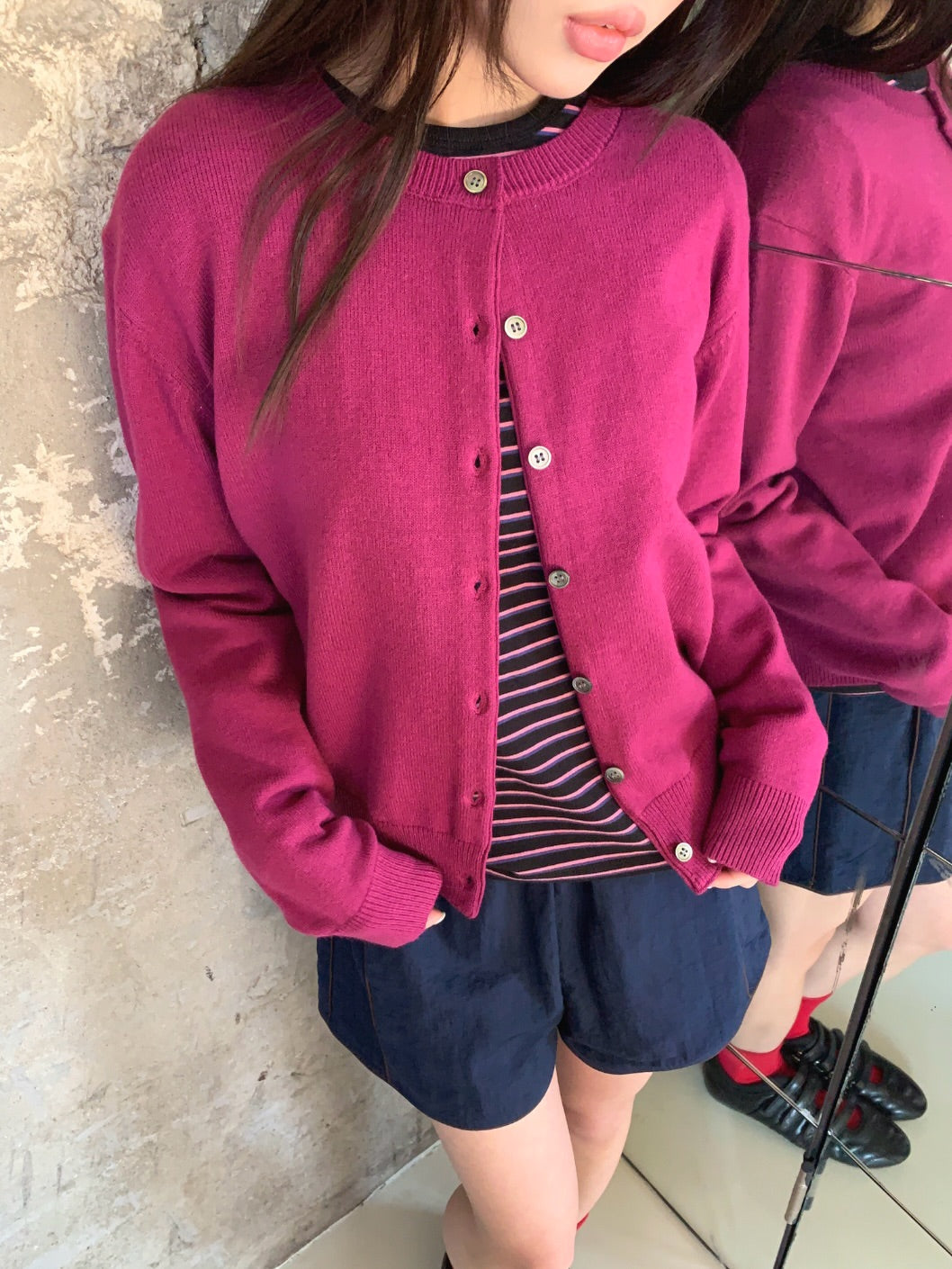 aveline wool cardigan