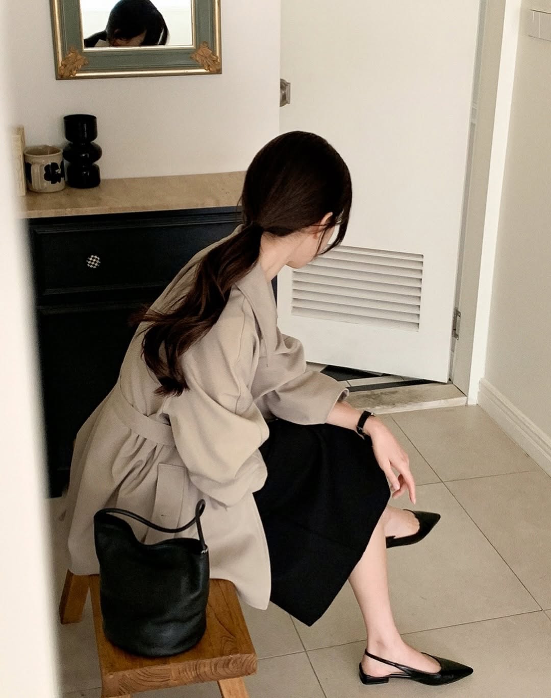 mars classic trench coat