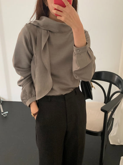 oeuvr tie blouse
