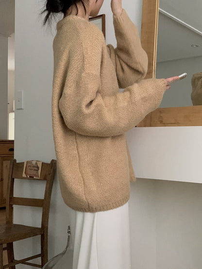 comma alpaca knit