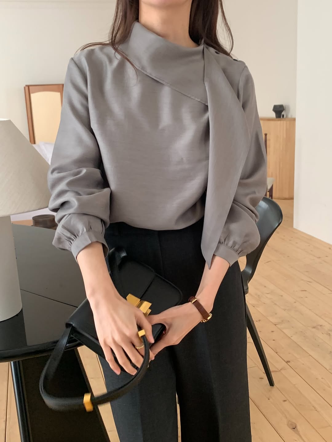 oeuvr tie blouse