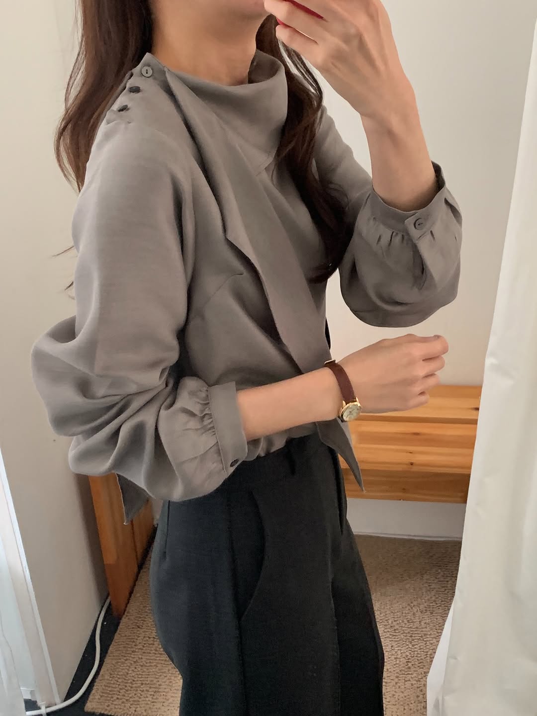 oeuvr tie blouse