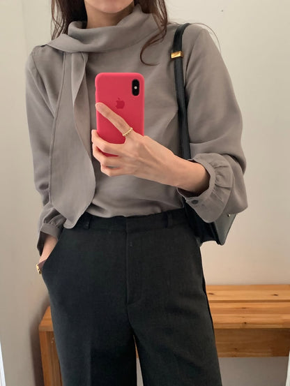 oeuvr tie blouse