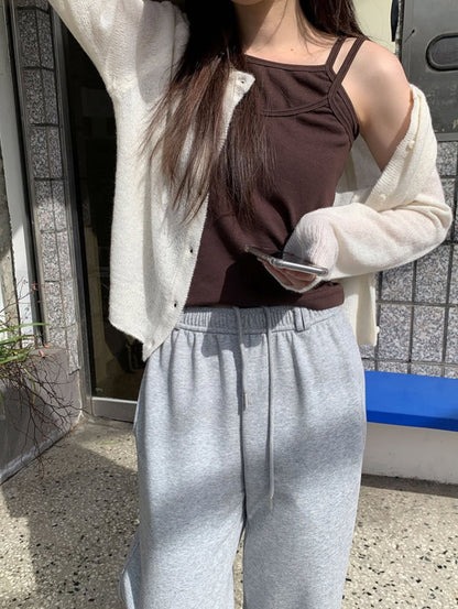 butter hairy cardigan