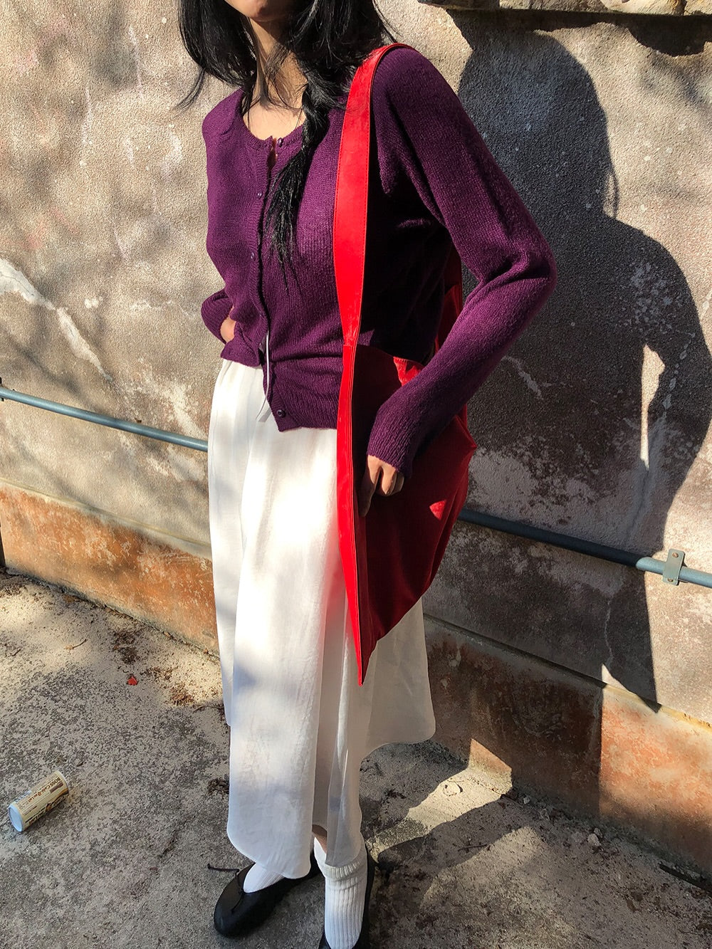 butter hairy cardigan