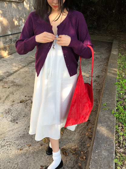 butter hairy cardigan