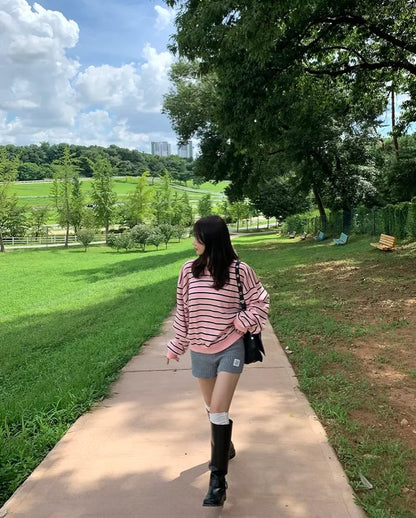 pine striped top