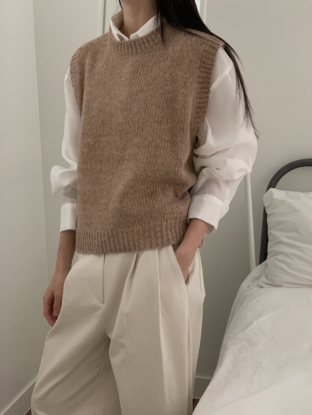 lofty alpaca vest