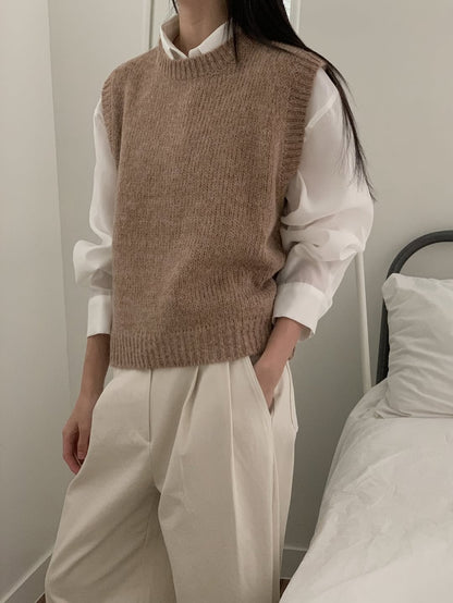 lofty alpaca vest