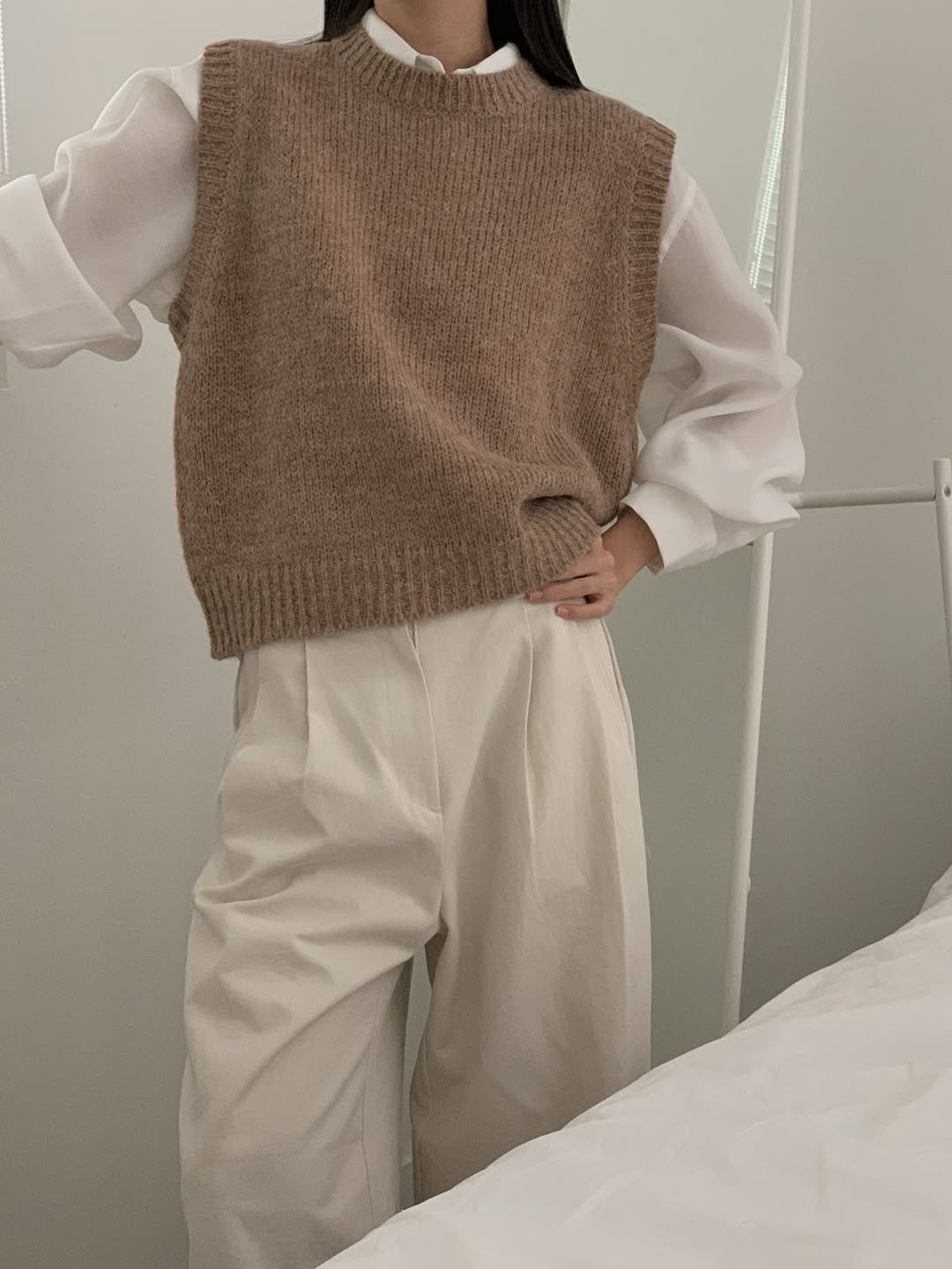 lofty alpaca vest