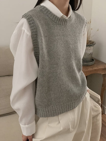 lofty alpaca vest