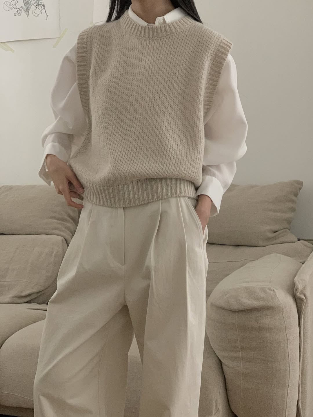 lofty alpaca vest