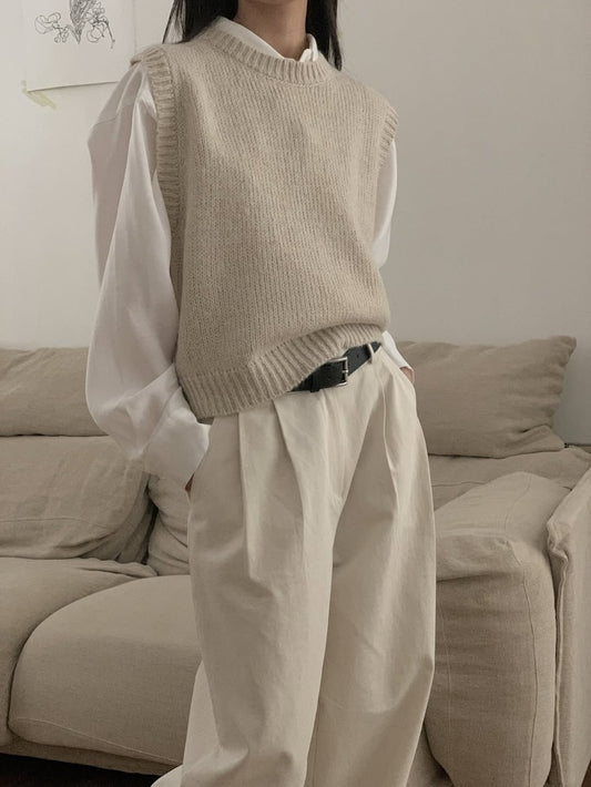 lofty alpaca vest