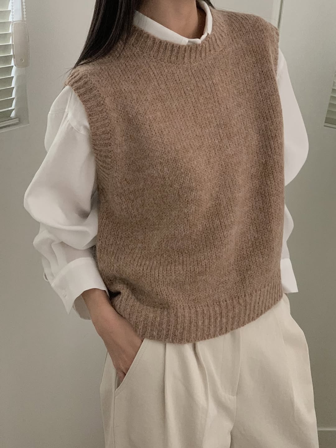 lofty alpaca vest