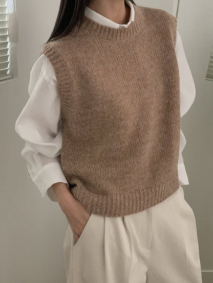 lofty alpaca vest