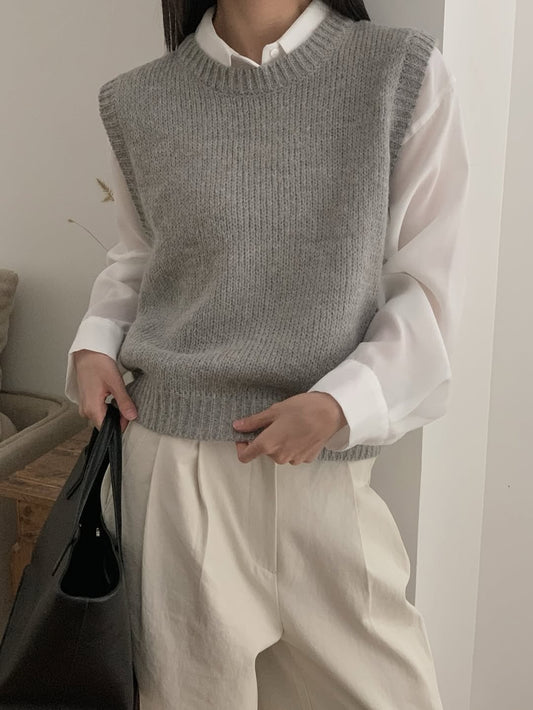 lofty alpaca vest