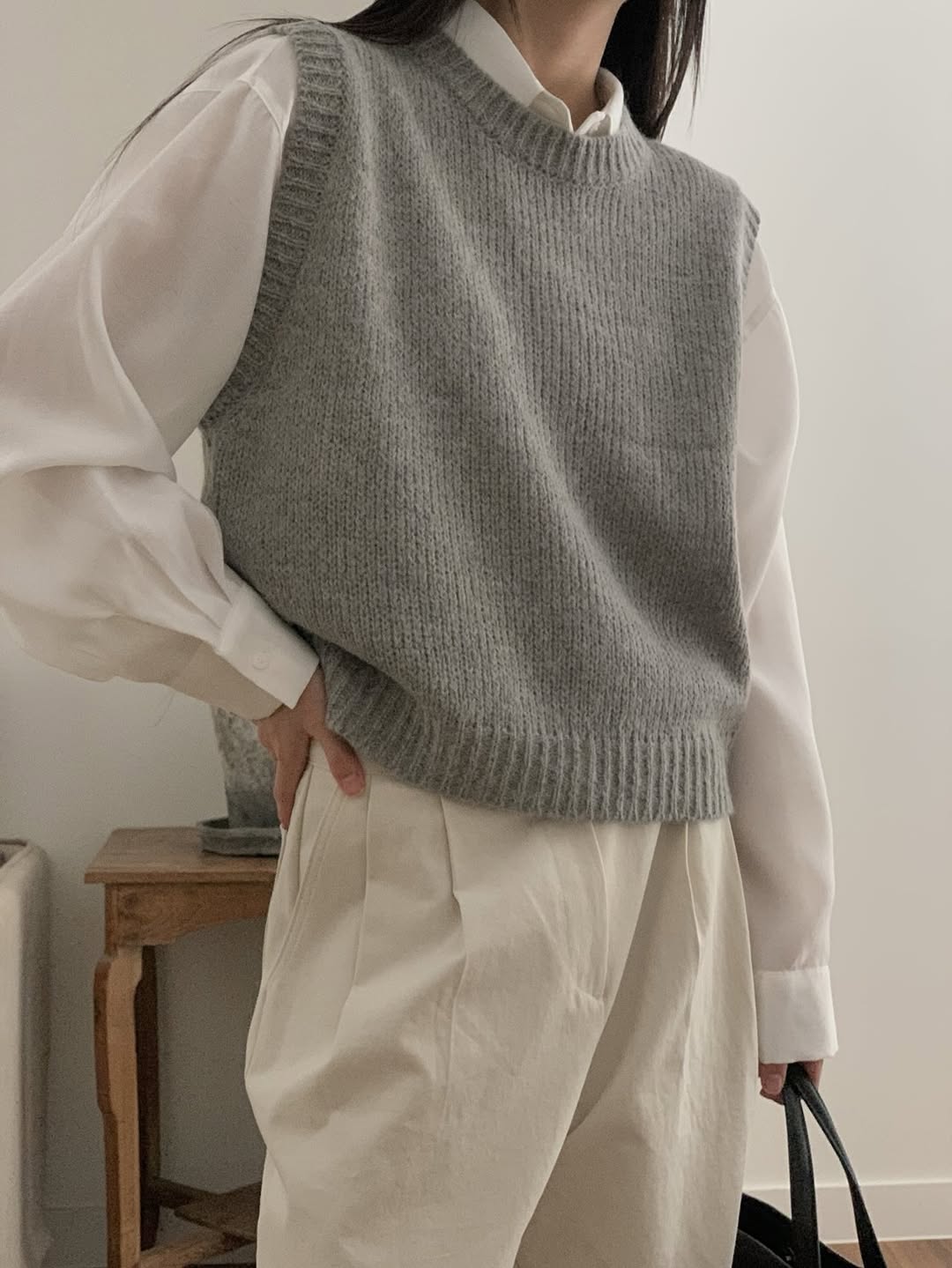 lofty alpaca vest