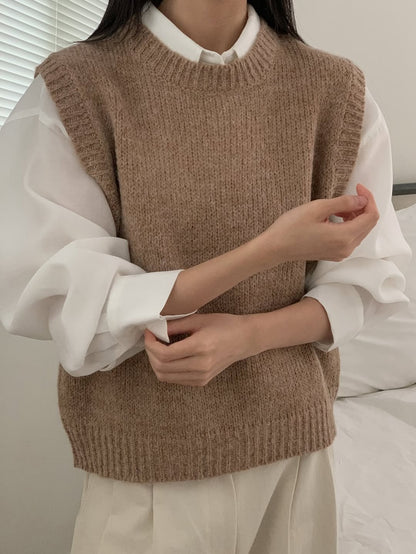 lofty alpaca vest