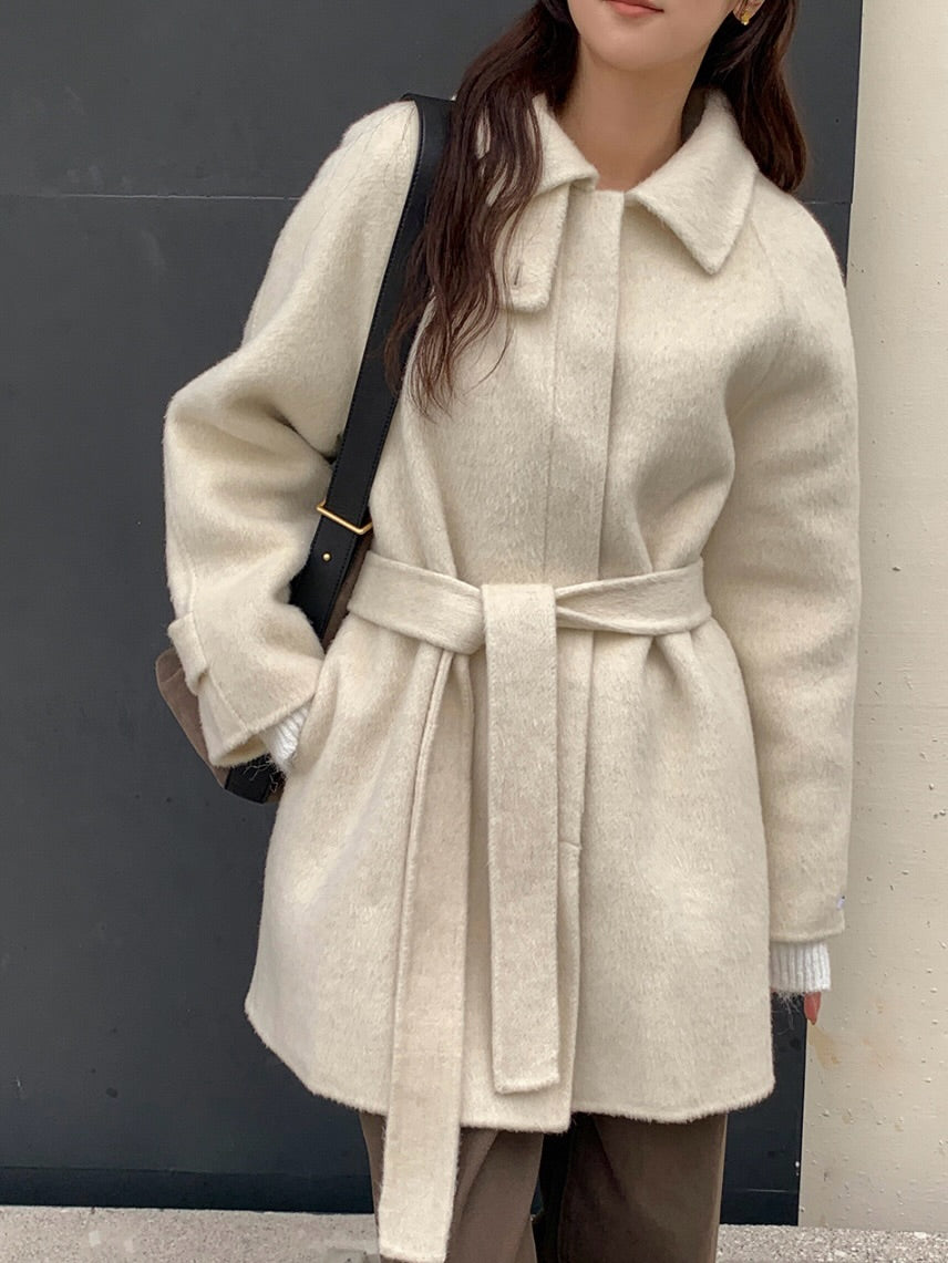 reina handmade half coat