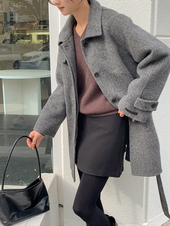 reina handmade half coat