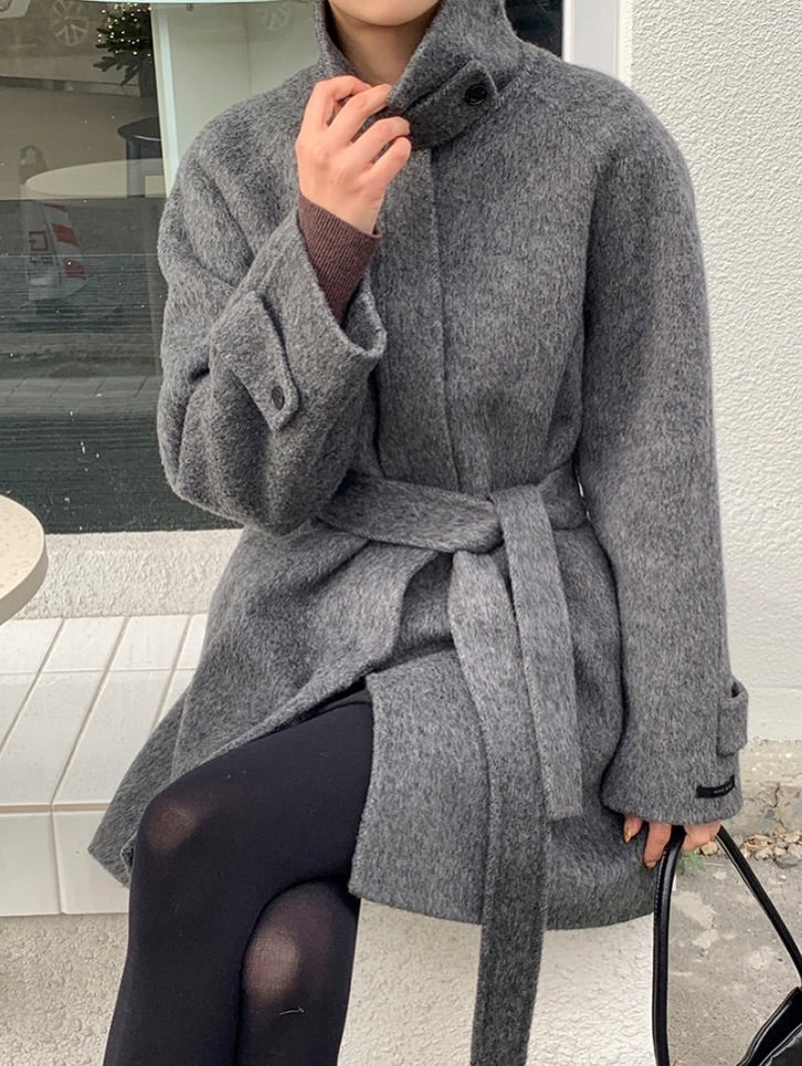 reina handmade half coat