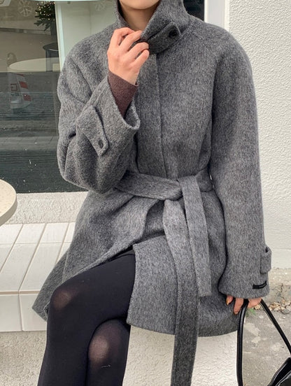 reina handmade half coat