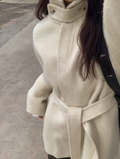 reina handmade half coat