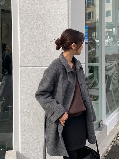 reina handmade half coat