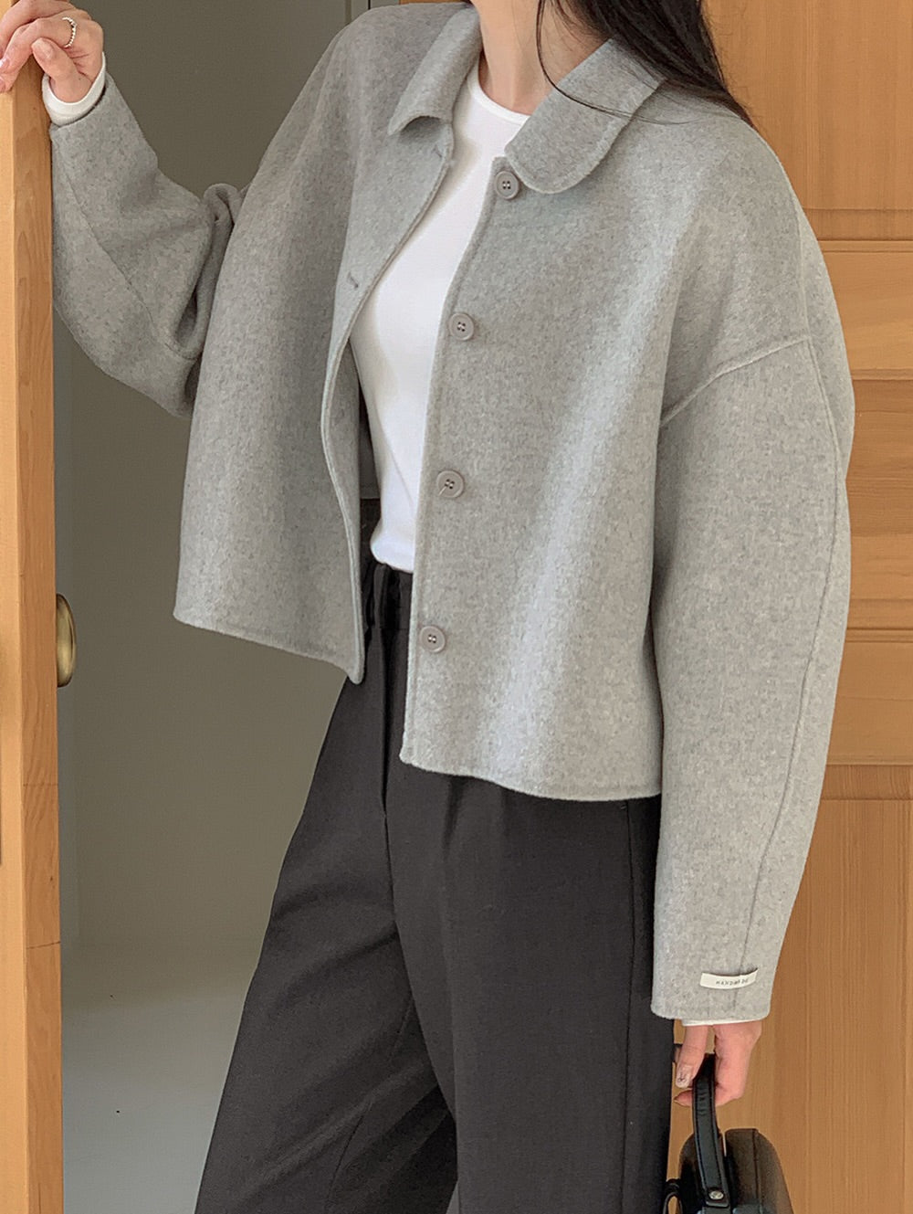 lure handmade short coat