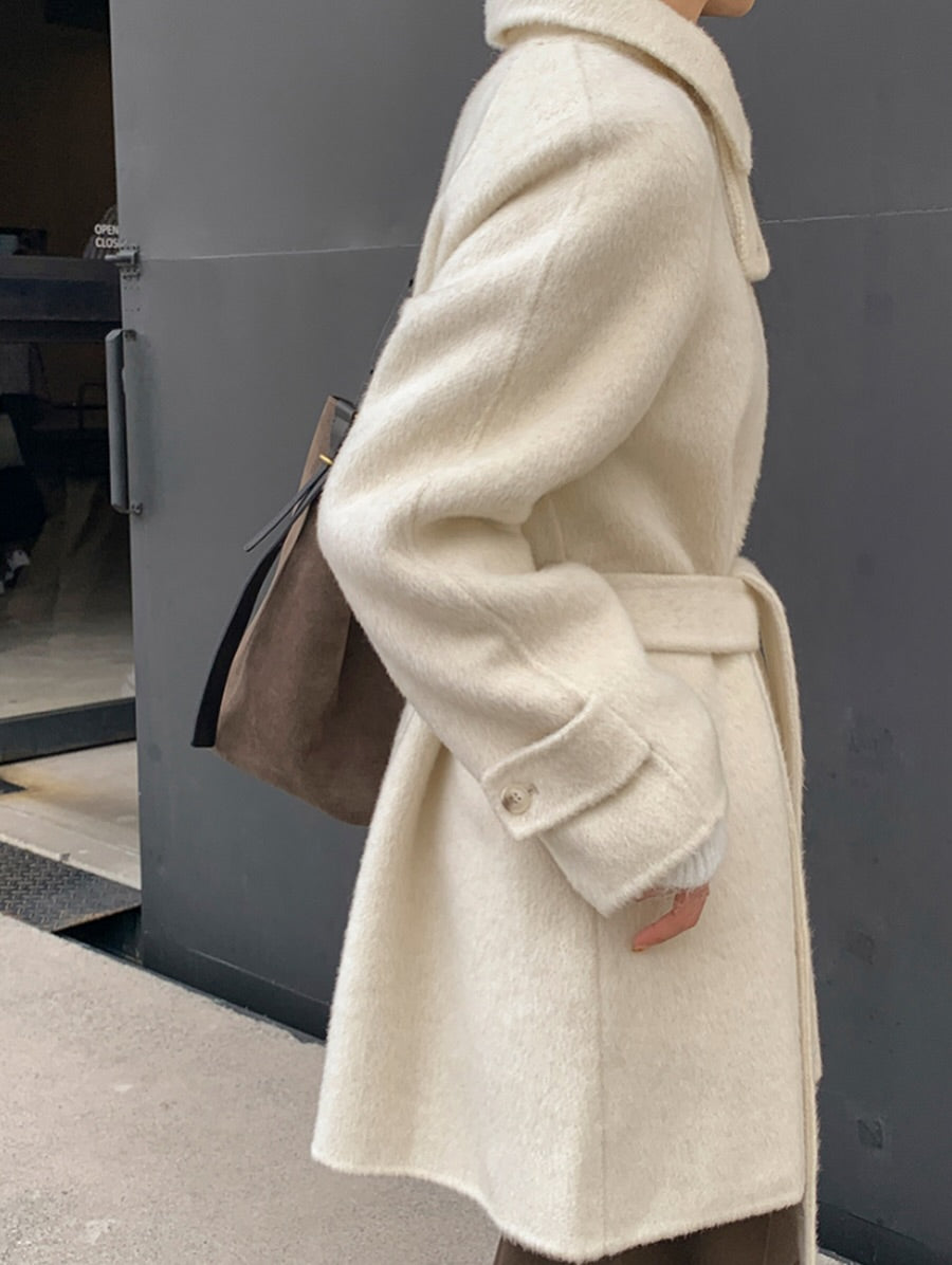 reina handmade half coat