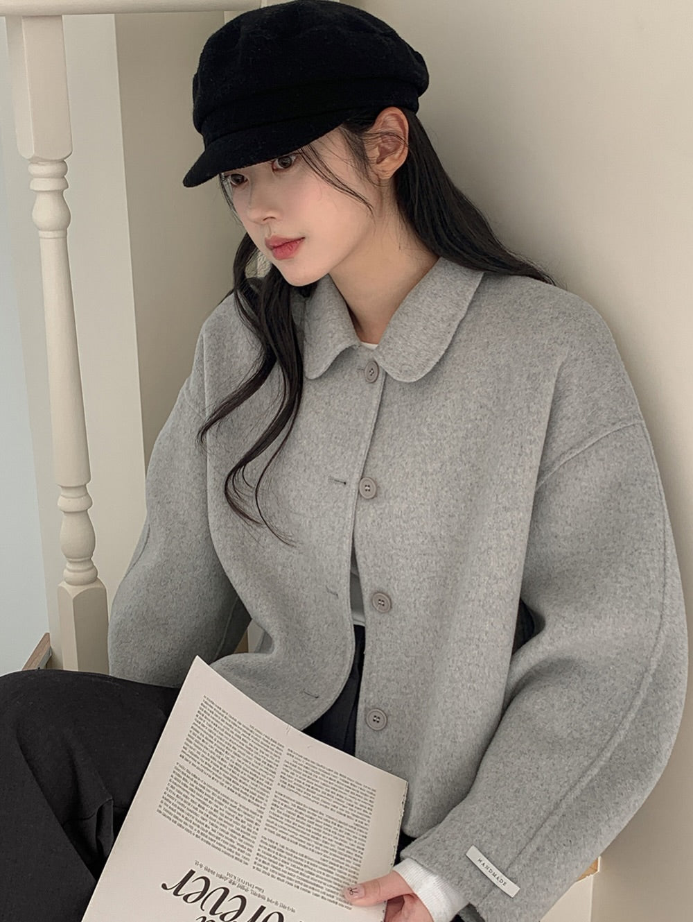lure handmade short coat