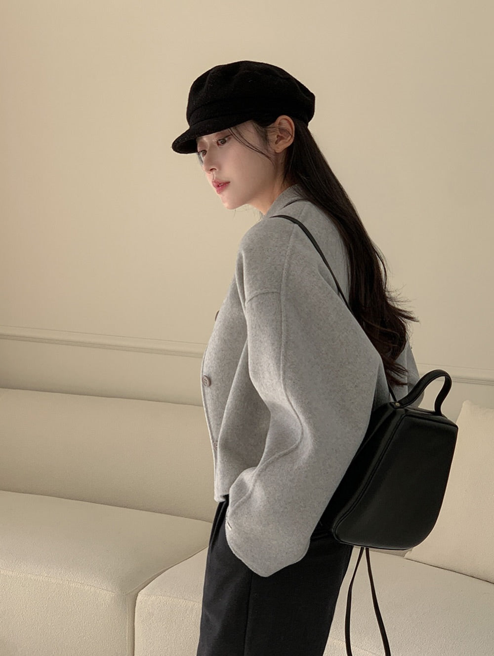 lure handmade short coat