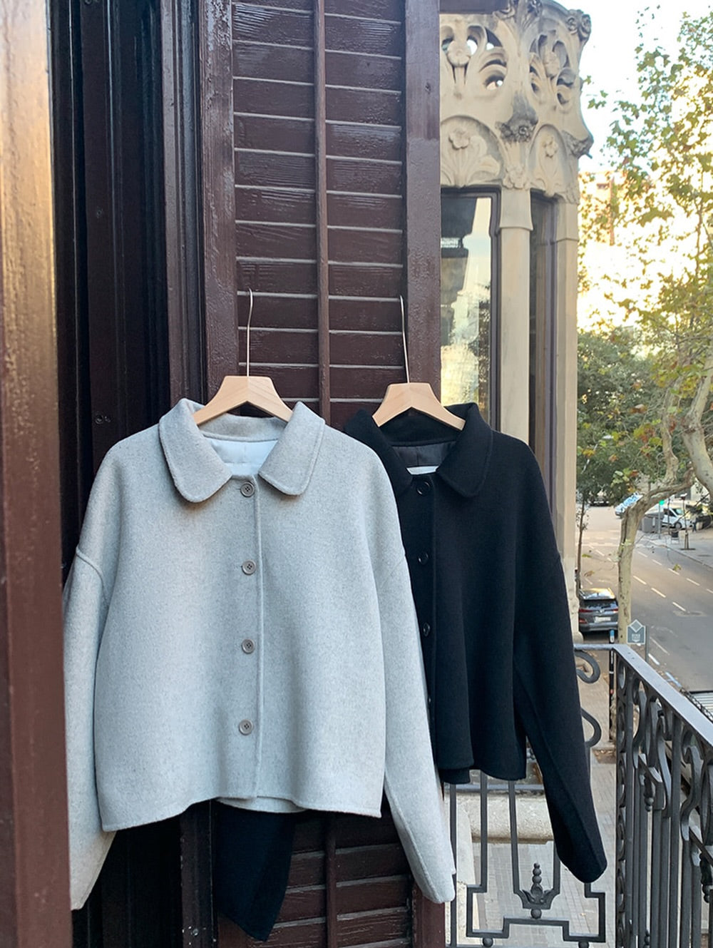 lure handmade short coat