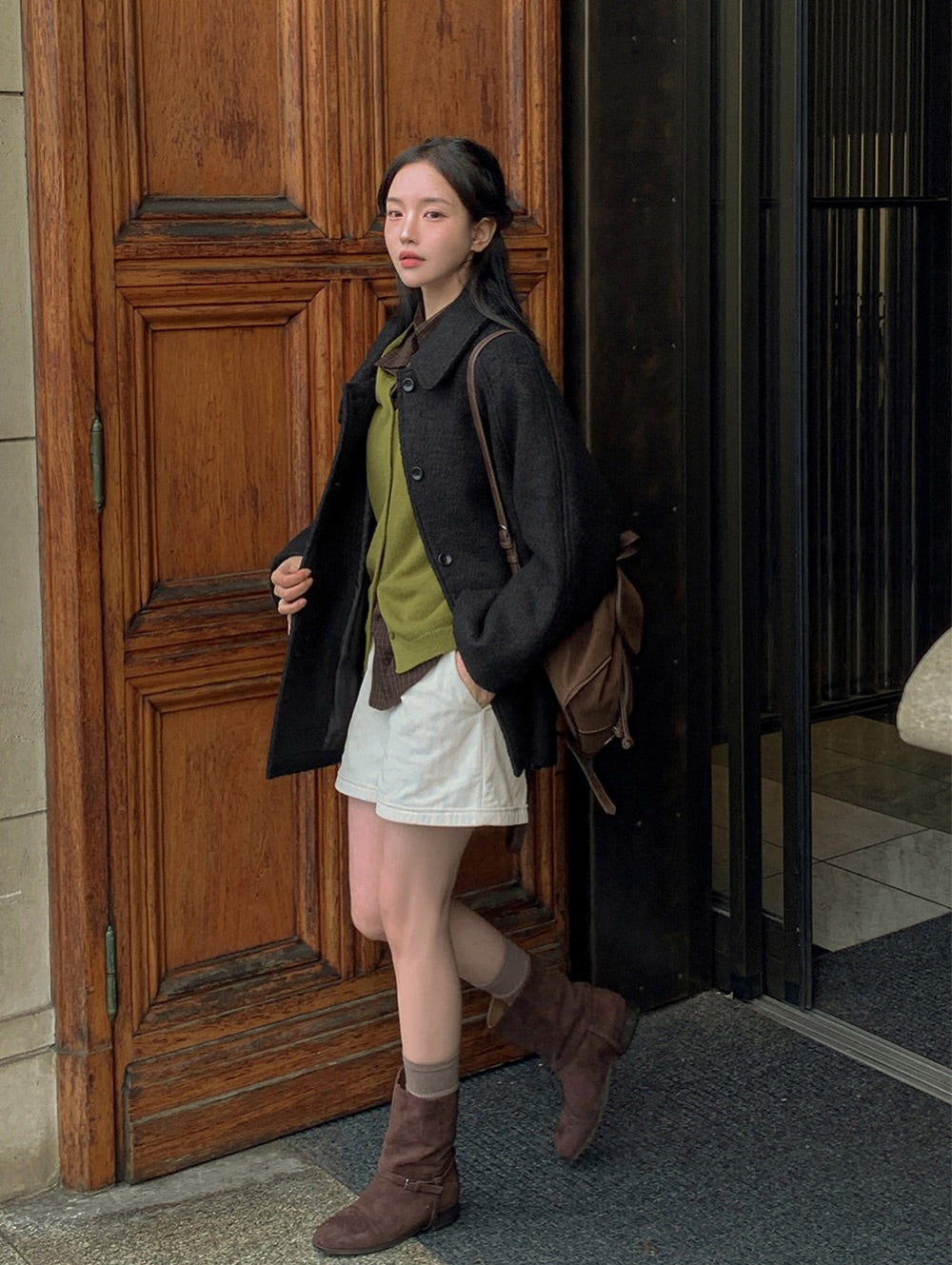 wool boucle jacket