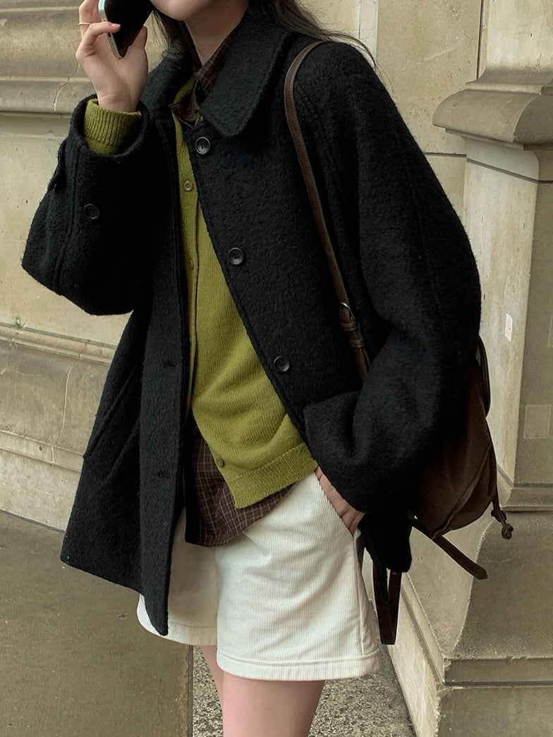 wool boucle jacket