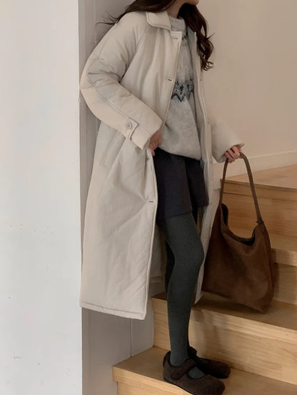 trench puffer coat