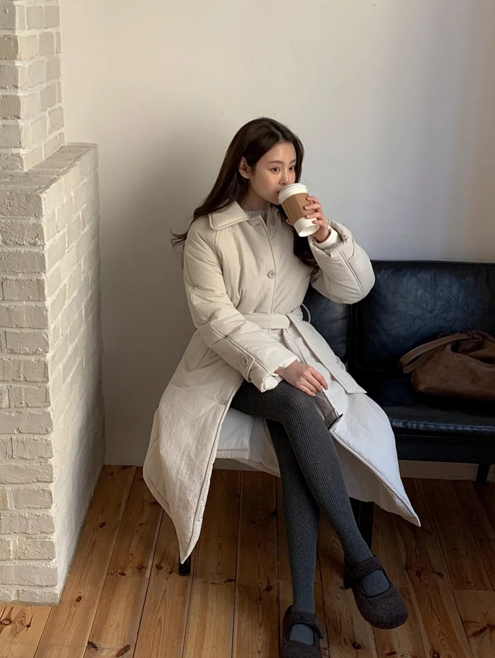 trench puffer coat