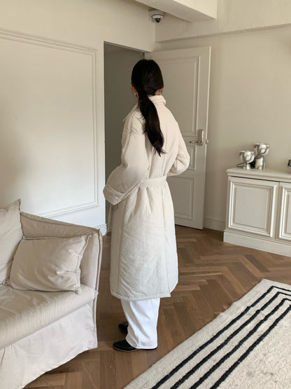 trench puffer coat