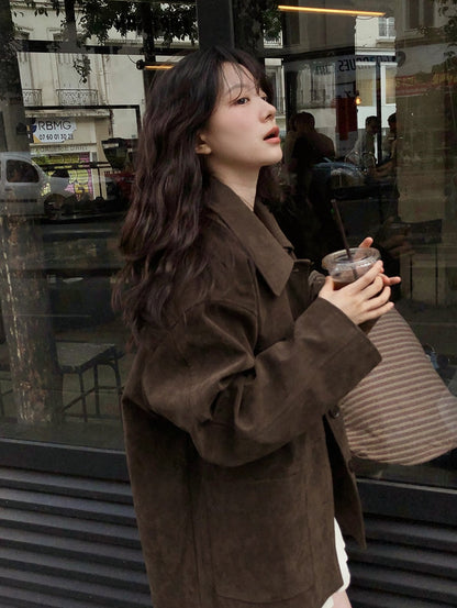 dalia suede jacket