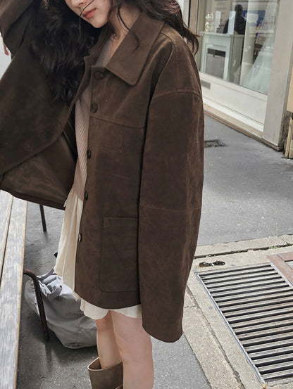 dalia suede jacket